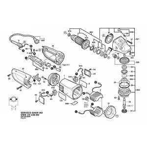 Bosch GWS 24-230 BV (0601854B08-OEU)